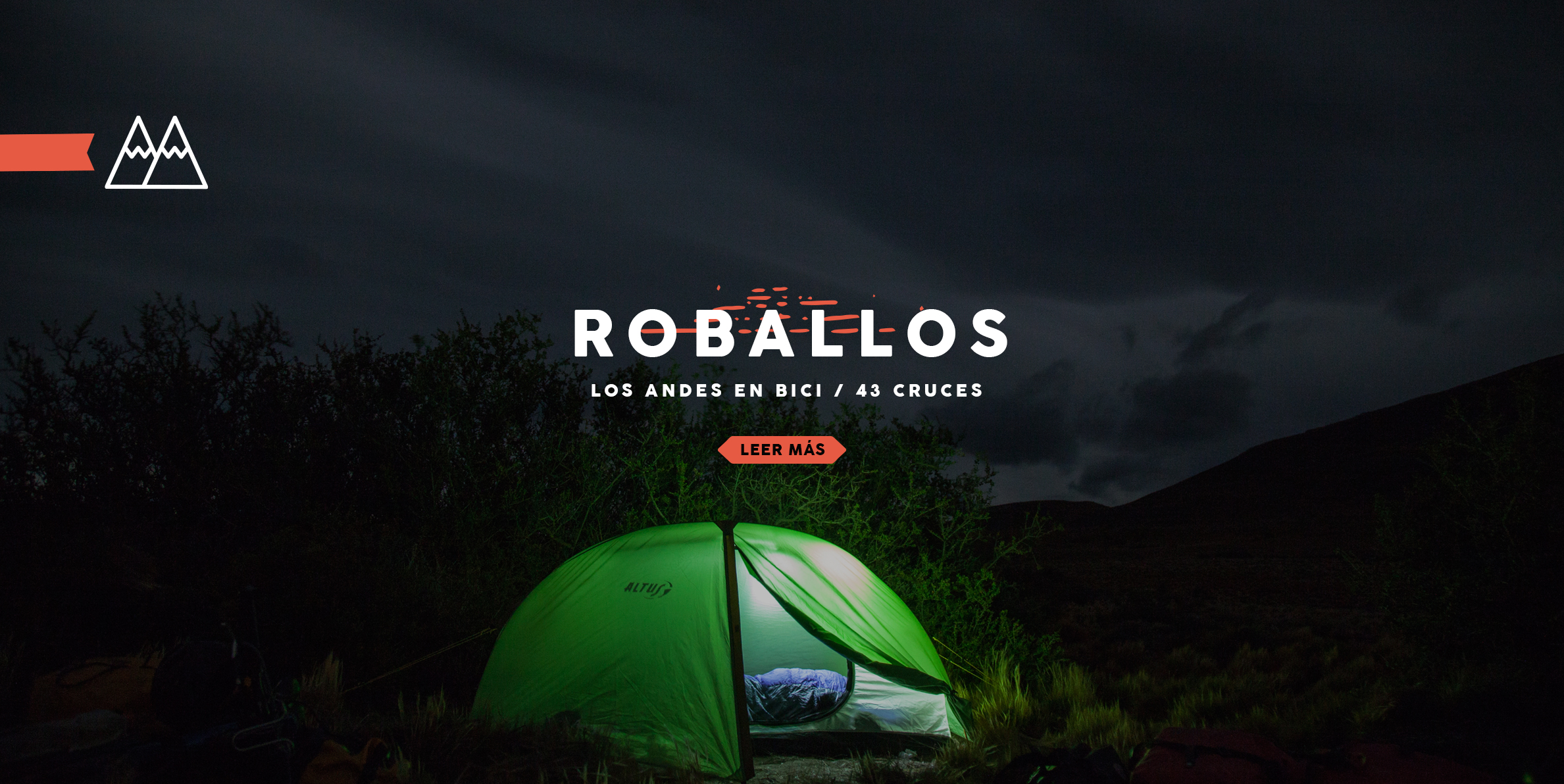 Paso Roballos- Cruce de los Andes en bici